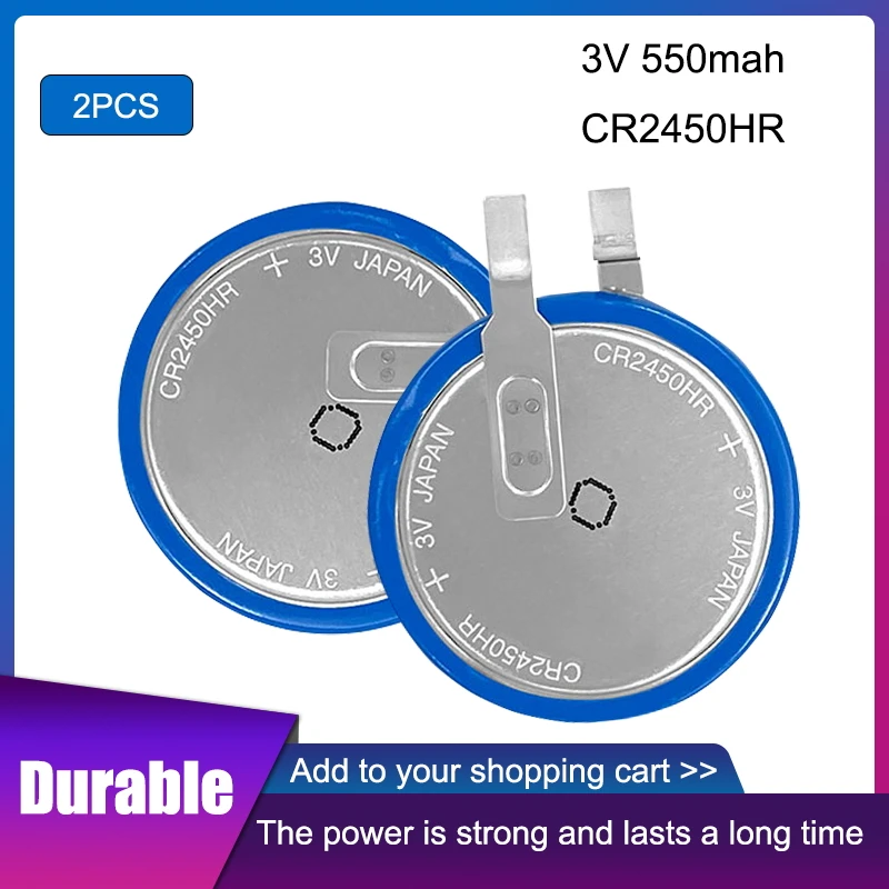 Новые оригинальные высокотемпературные литиевые батареи Eaxell CR2450HR CR2450 2450 3 в с