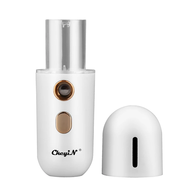 CkeyiN Air-Humidifier Mini Face Steamer Nebulizer Face Moisturizer Facial Skin Care USB Rechargeable Sprayer Beauty Instruments
CkeyiN Air-Humidifier Mini Face Steamer Nebulizer Face Moisturizer Facial Skin Care USB Rechargeable Sprayer Beauty Instruments