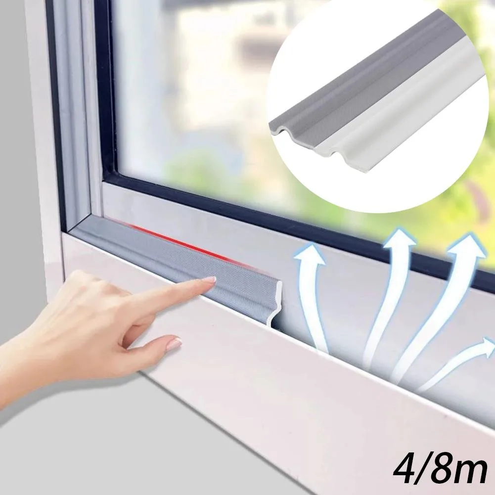 4/8M Multifunctional Self Adhesives Casement Seal Strip Wearable Sliding Door Gap Windproof Soundproof Foam Home Decor
4/8M Multifunctional Self Adhesives Casement Seal Strip Wearable Sliding Door Gap Windproof Soundproof Foam Home Decor