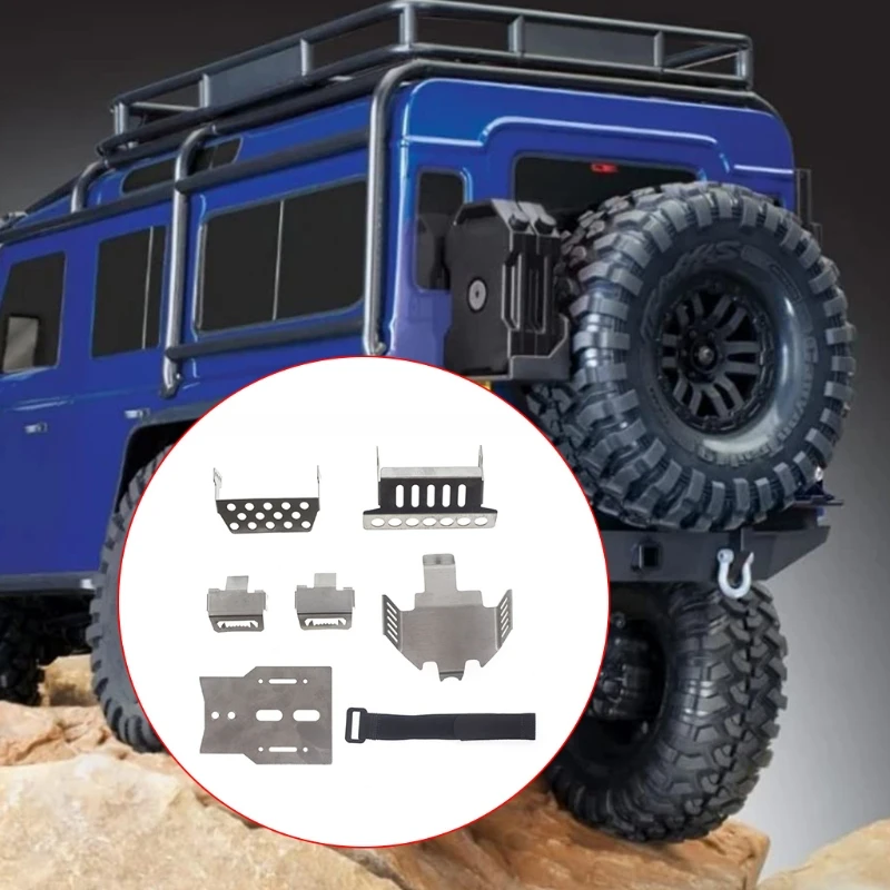 124D A Set of Aluminum Alloy Car Chassis Bumper for 1/10 Model Car Kits Durable Supplies Parts High Quality Metal
124D A Set of Aluminum Alloy Car Chassis Bumper for 1/10 Model Car Kits Durable Supplies Parts High Quality Metal