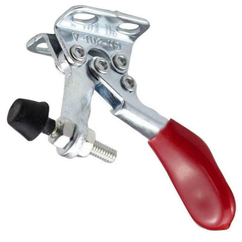 Toggle Clamp 10 PCS Red Toggle Clamp GH-201A Quick Release Hand Tools Horizontal Clip Set Quick Fixture
Toggle Clamp 10 PCS Red Toggle Clamp GH-201A Quick Release Hand Tools Horizontal Clip Set Quick Fixture