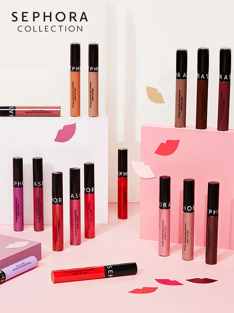 zq Free Shipping Sephora Dyed Lipstick Lipstick Lip Gloss Glaze Discoloration Resistant Lip Stain Color Lasting
zq Free Shipping Sephora Dyed Lipstick Lipstick Lip Gloss Glaze Discoloration Resistant Lip Stain Color Lasting
