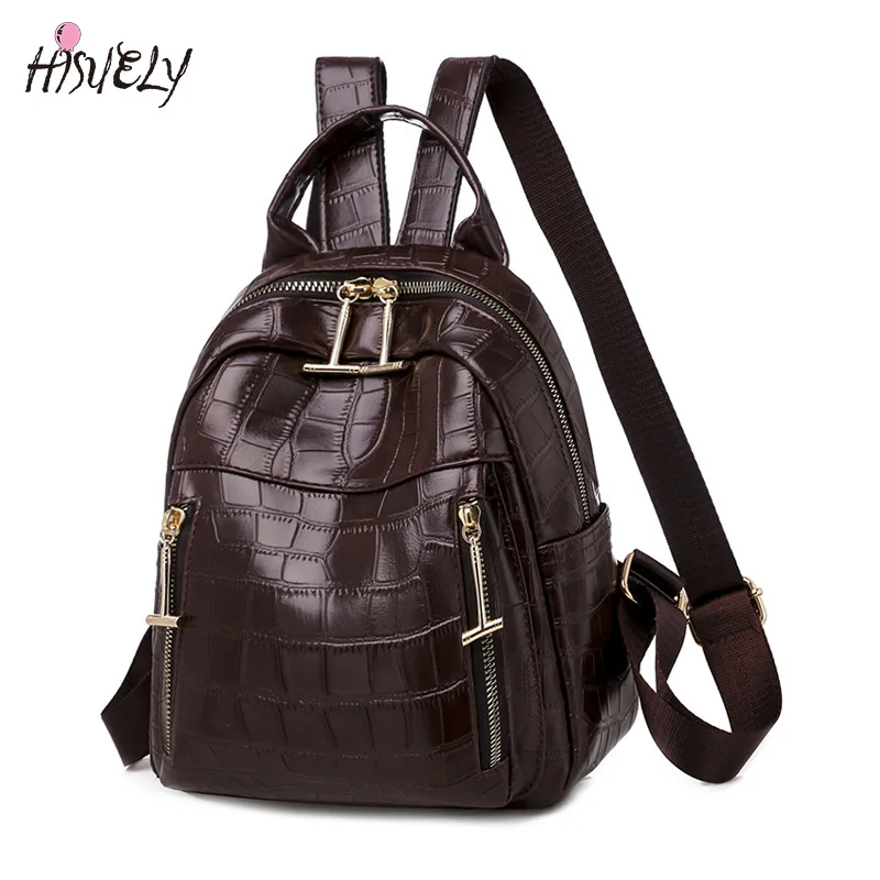 HISUELY Fashion Bohemia Women Shoulder Bag PU Leather Travel Backpack High Quality School Bag for Girl Sac a Dos Feminina BG933B
HISUELY Fashion Bohemia Women Shoulder Bag PU Leather Travel Backpack High Quality School Bag for Girl Sac a Dos Feminina BG933B