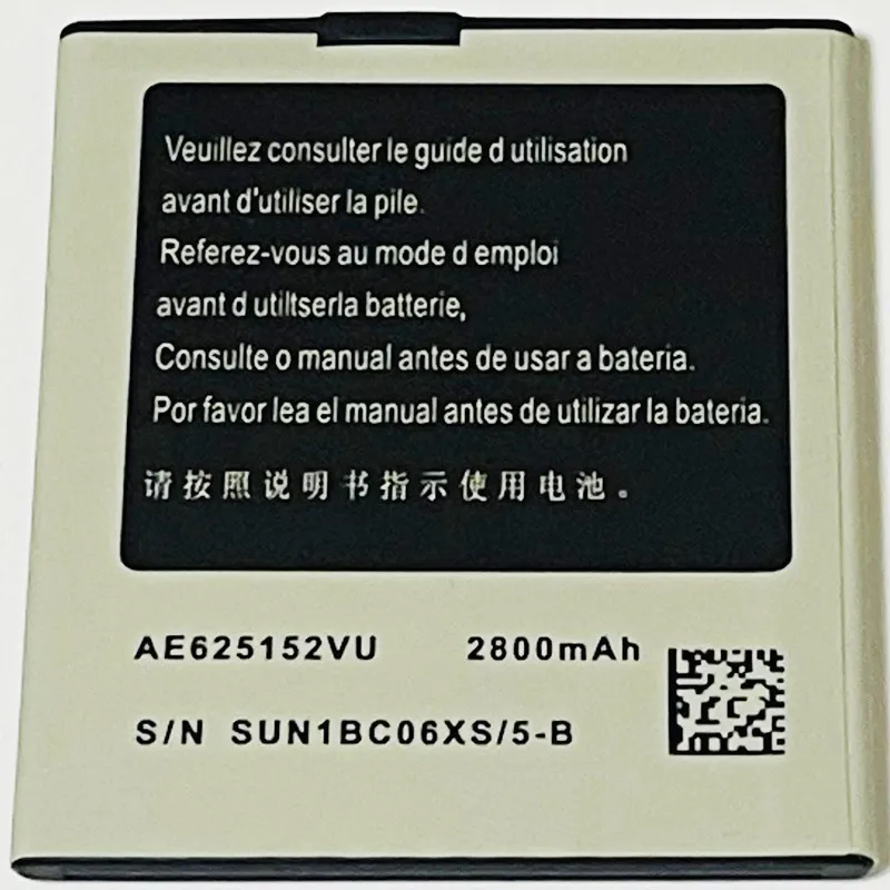Аккумулятор 3 7 в 2800 мАч AE625152VU S/N SUN1BC06XS/5 B для JIAKE i9500 HDC S4 MTK6589|i9500 battery|3.7v 2800mahbattery |