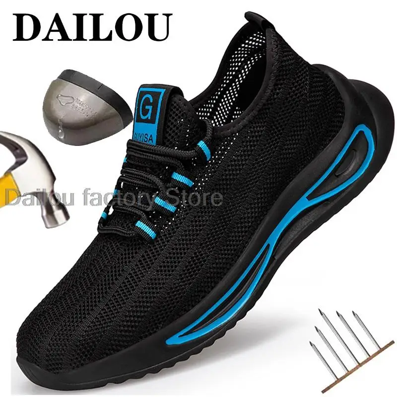 Breathable Safety Shoes Men Women Work Shoes Steel Toe Work Sneakers Mesh Work Safety Boots Security Industrial Shoes Footwear
Breathable Safety Shoes Men Women Work Shoes Steel Toe Work Sneakers Mesh Work Safety Boots Security Industrial Shoes Footwear