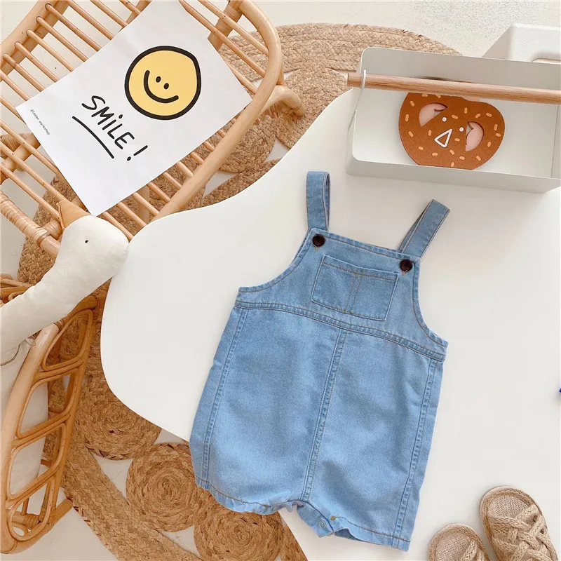 Summer Newborn Romper Korean Kids Baby Girls Boys Strap Pants Toddler Infant Casual Denim Casual Jumpsuits Overalls
Summer Newborn Romper Korean Kids Baby Girls Boys Strap Pants Toddler Infant Casual Denim Casual Jumpsuits Overalls