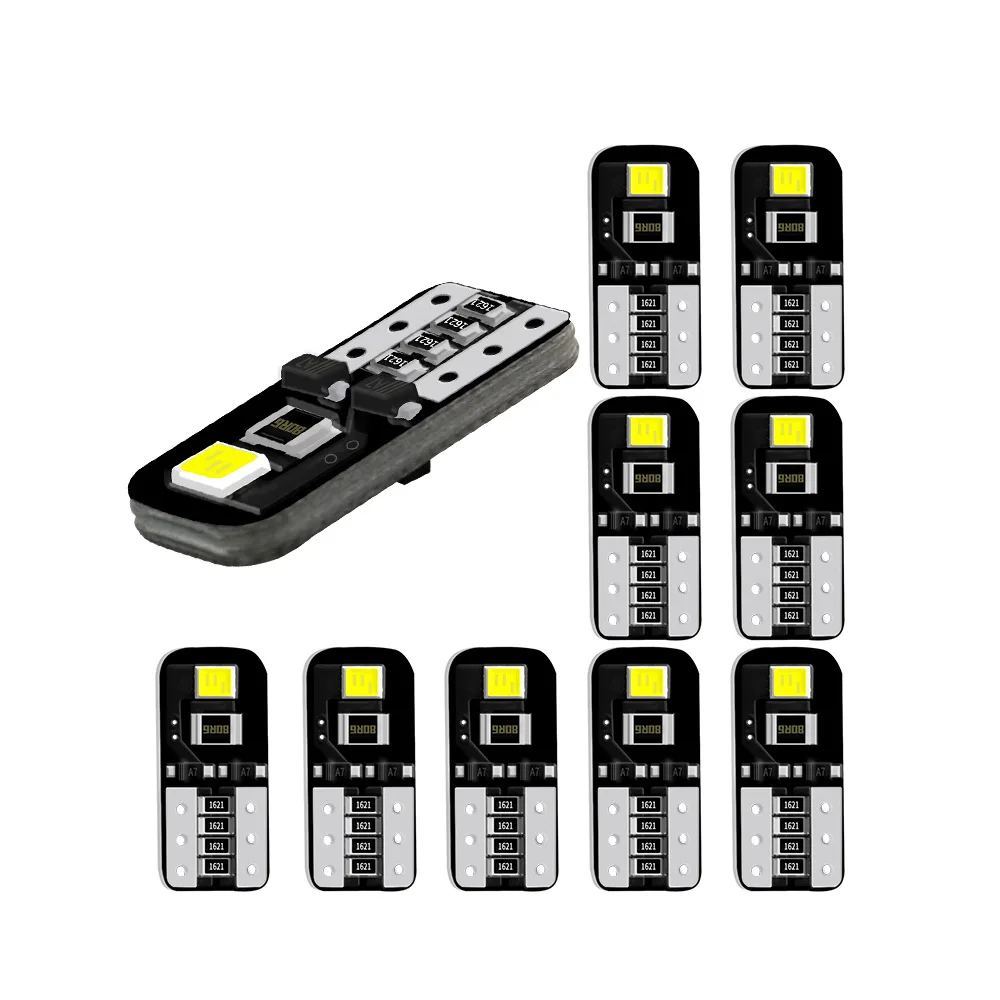 10pcs T10 LED Bulbs Car Indicator Kit LED License Plate Light White 5W DC12V High power
10pcs T10 LED Bulbs Car Indicator Kit LED License Plate Light White 5W DC12V High power