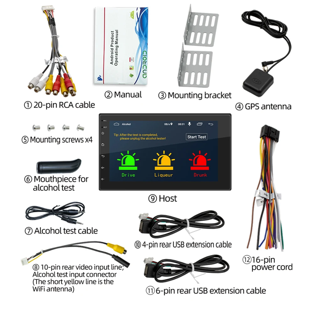 9210S 9210SE Car Stereo 2DIN Android 10.1 GPS WiFi Radio Receiver Car Stereo Auto radio MP5 USB FM Camera
9210S 9210SE Car Stereo 2DIN Android 10.1 GPS WiFi Radio Receiver Car Stereo Auto radio MP5 USB FM Camera