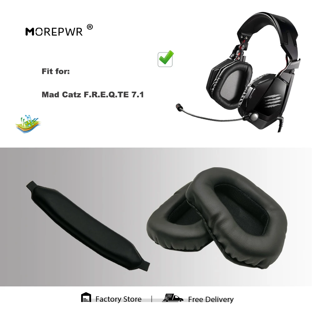 New Upgrade Replacement Ear Pads for Mad Catz F.R.E.Q.TE 7.1 Headset Parts Leather Earmuff Earphone Sleeve Cover
New Upgrade Replacement Ear Pads for Mad Catz F.R.E.Q.TE 7.1 Headset Parts Leather Earmuff Earphone Sleeve Cover