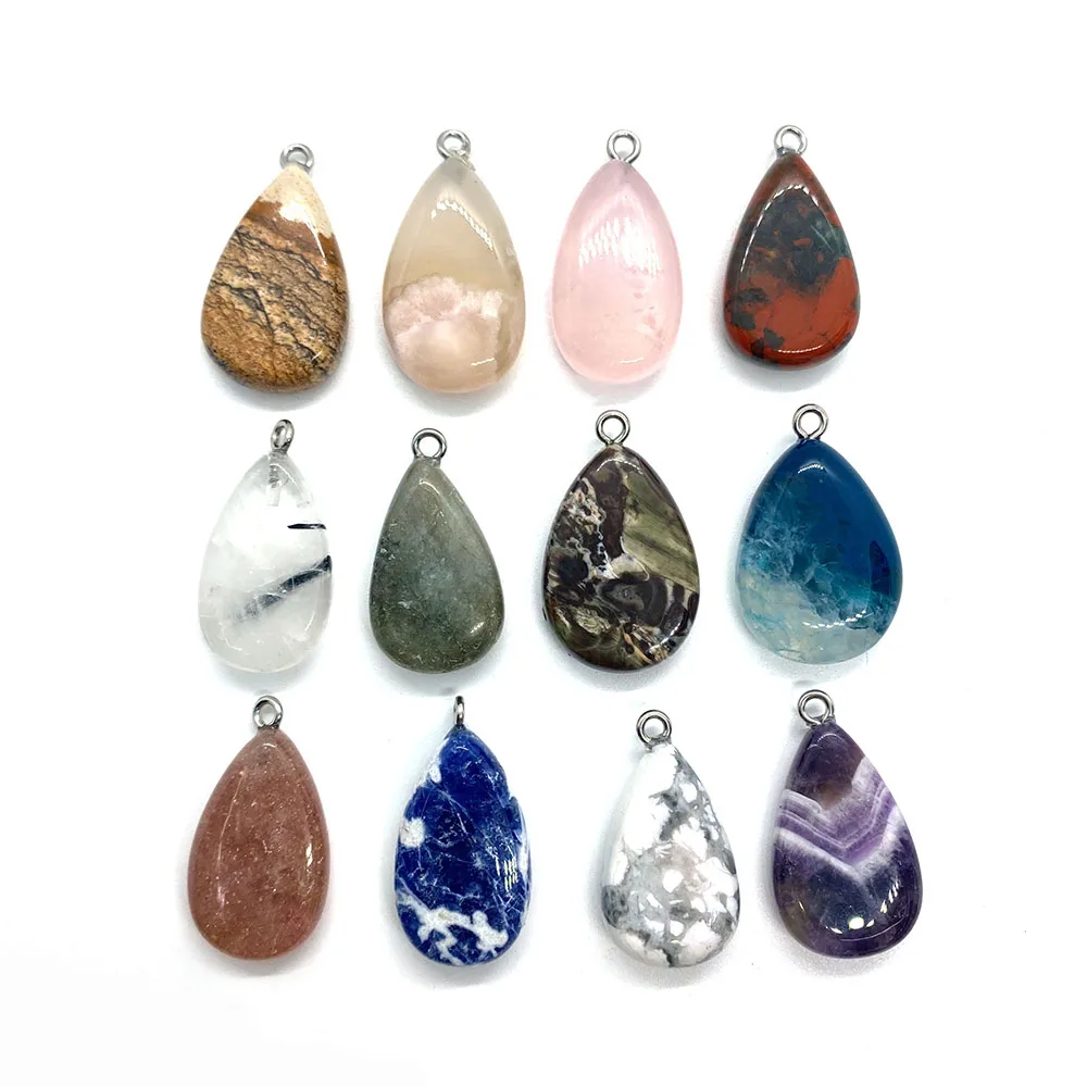 3pcs Drop-shaped Faceted Agate Pendant Natural Quartz Stone Pendant Connecting Piece Exquisitely Made Necklace Accessories
3pcs Drop-shaped Faceted Agate Pendant Natural Quartz Stone Pendant Connecting Piece Exquisitely Made Necklace Accessories