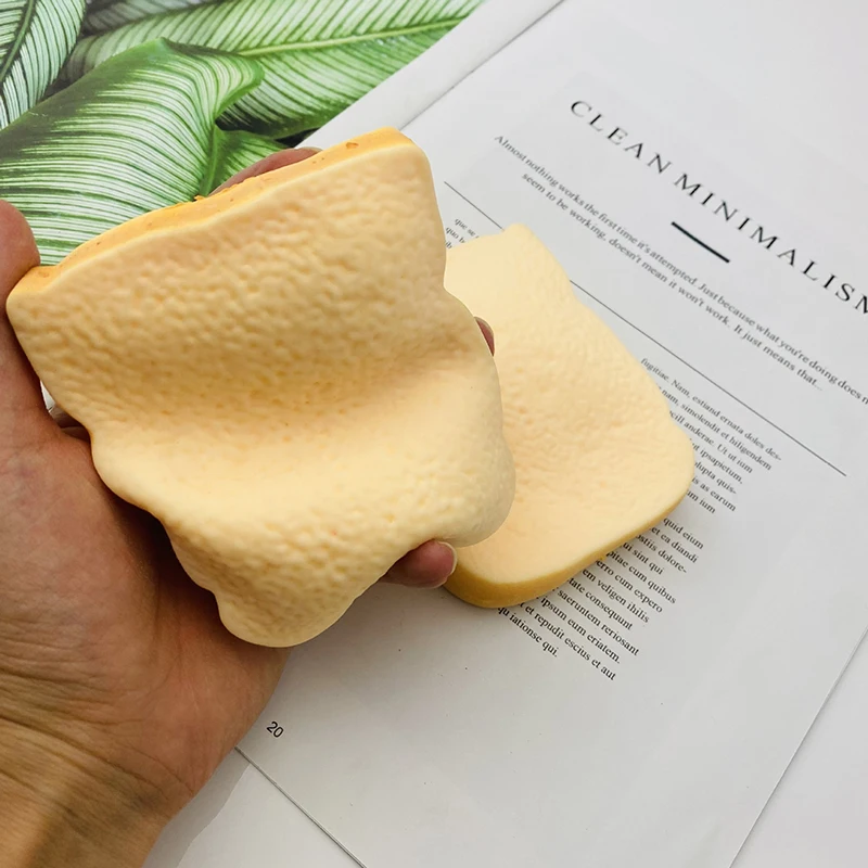 1PC Squishy Food Simulation TPR Bread Toast Slow Rising Squeeze Stress Relief Kneading Toys Desktop Decoration Vent Ball
1PC Squishy Food Simulation TPR Bread Toast Slow Rising Squeeze Stress Relief Kneading Toys Desktop Decoration Vent Ball