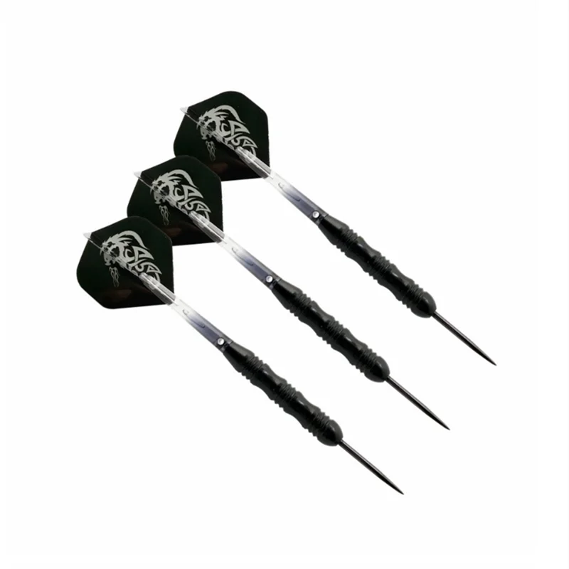 Hot selling professional indoor darts 3CPS high quality 23g steel tip dart set nylon gradient color dart rod and PET dart wing
Hot selling professional indoor darts 3CPS high quality 23g steel tip dart set nylon gradient color dart rod and PET dart wing