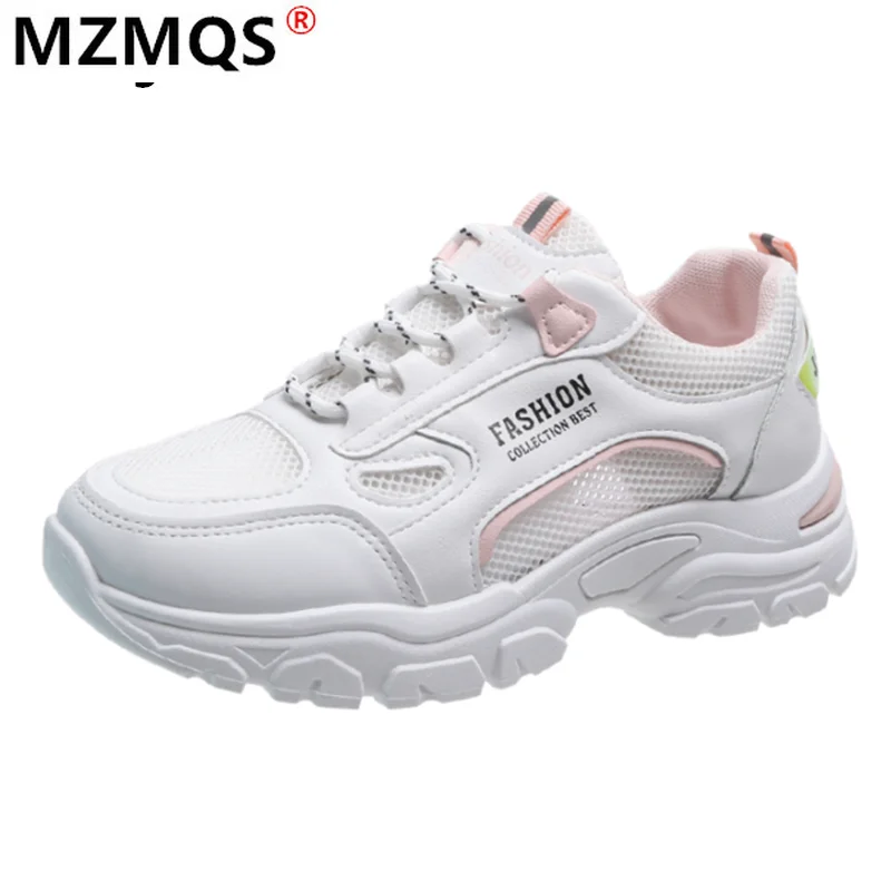 Women's Sneakers Fashion Spring Outdoor Comfortable Platform Casual Women's Vulcanize Shoes Breathable Mesh Lace-up Women Shoes
Women's Sneakers Fashion Spring Outdoor Comfortable Platform Casual Women's Vulcanize Shoes Breathable Mesh Lace-up Women Shoes