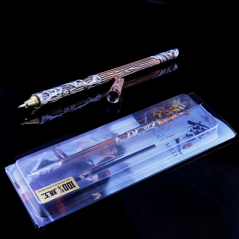 Alloy Weapon Model 22cm Animation Peripheral Wei Ying Casual Sword Sign Bread Neutral Person Edition Edition Metal Stationery
Alloy Weapon Model 22cm Animation Peripheral Wei Ying Casual Sword Sign Bread Neutral Person Edition Edition Metal Stationery