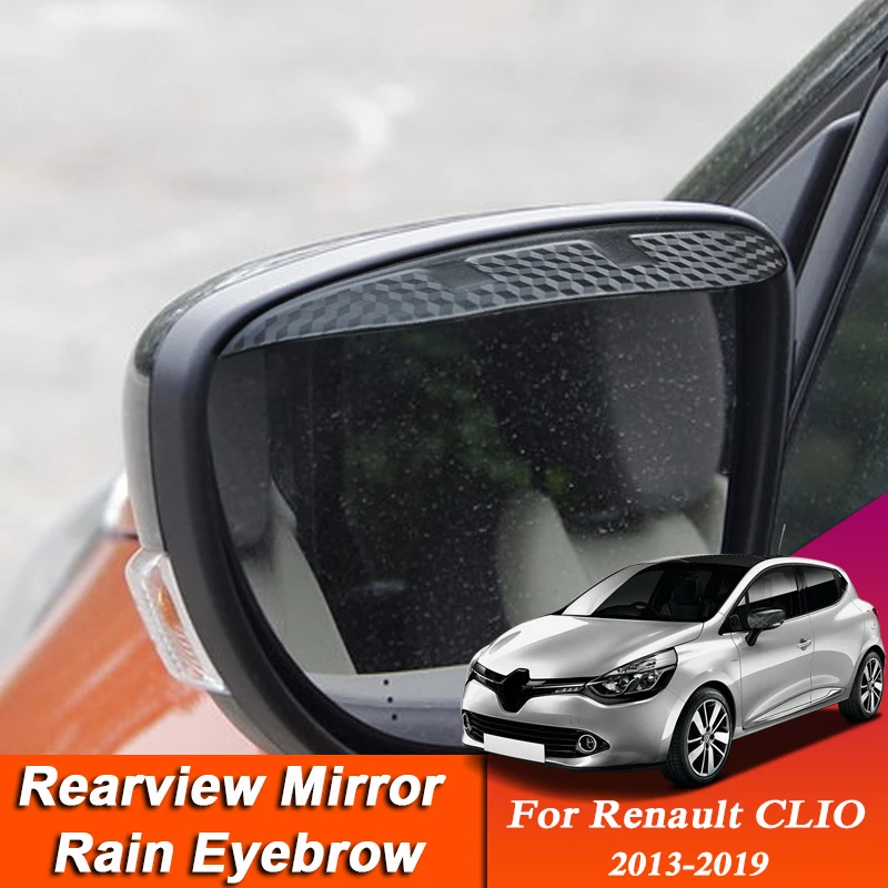 2pcs Car-styling For Renault CLIO 2013-2019 Carbon Fiber Rearview Mirror Eyebrow Rain Shield Anti-rain Visor Auto Accessories
2pcs Car-styling For Renault CLIO 2013-2019 Carbon Fiber Rearview Mirror Eyebrow Rain Shield Anti-rain Visor Auto Accessories