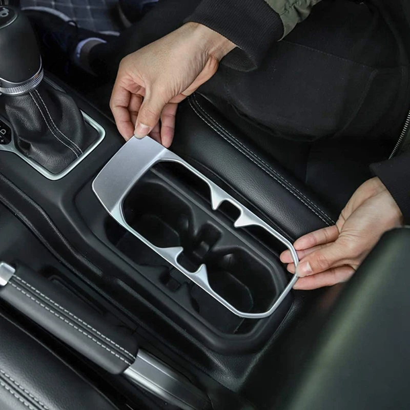 Car Accessories Interior Mouldings Front Drink Cup Holder Decoration Cover for Jeep Wrangler JL 2018+
Car Accessories Interior Mouldings Front Drink Cup Holder Decoration Cover for Jeep Wrangler JL 2018+