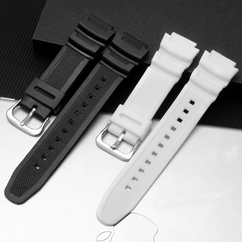 Silicone Watchband Pin Buckle Strap Watch Wrist Bracelet Rubber WristStrap Suitable for-Casio AE-1000w SGW-400H / SGW-300H
Silicone Watchband Pin Buckle Strap Watch Wrist Bracelet Rubber WristStrap Suitable for-Casio AE-1000w SGW-400H / SGW-300H