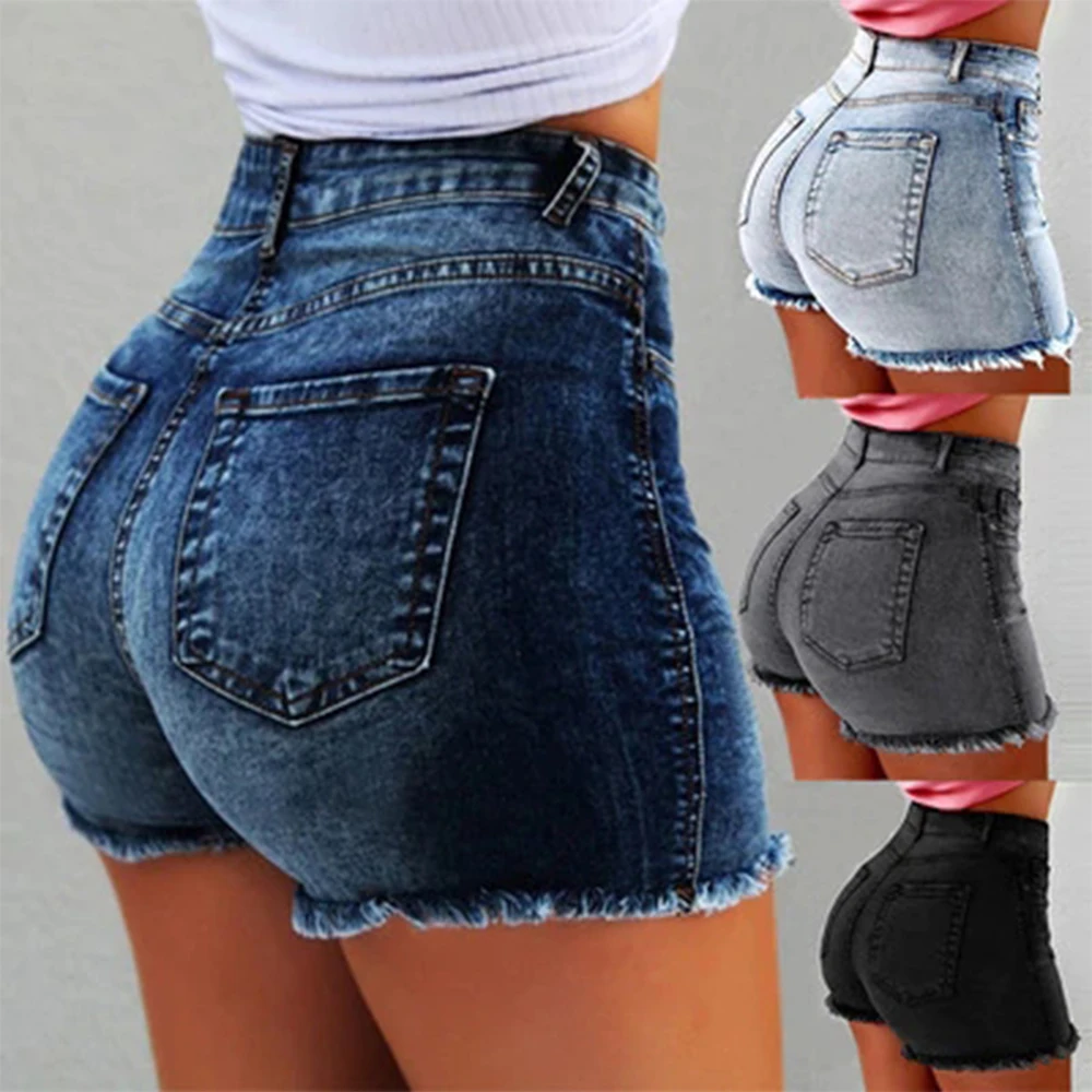 Fashion Women Summer High Waisted Denim Shorts Jeans Women Short 2020 New Femme Push Up Skinny Slim Denim Shorts 
Fashion Women Summer High Waisted Denim Shorts Jeans Women Short 2020 New Femme Push Up Skinny Slim Denim Shorts