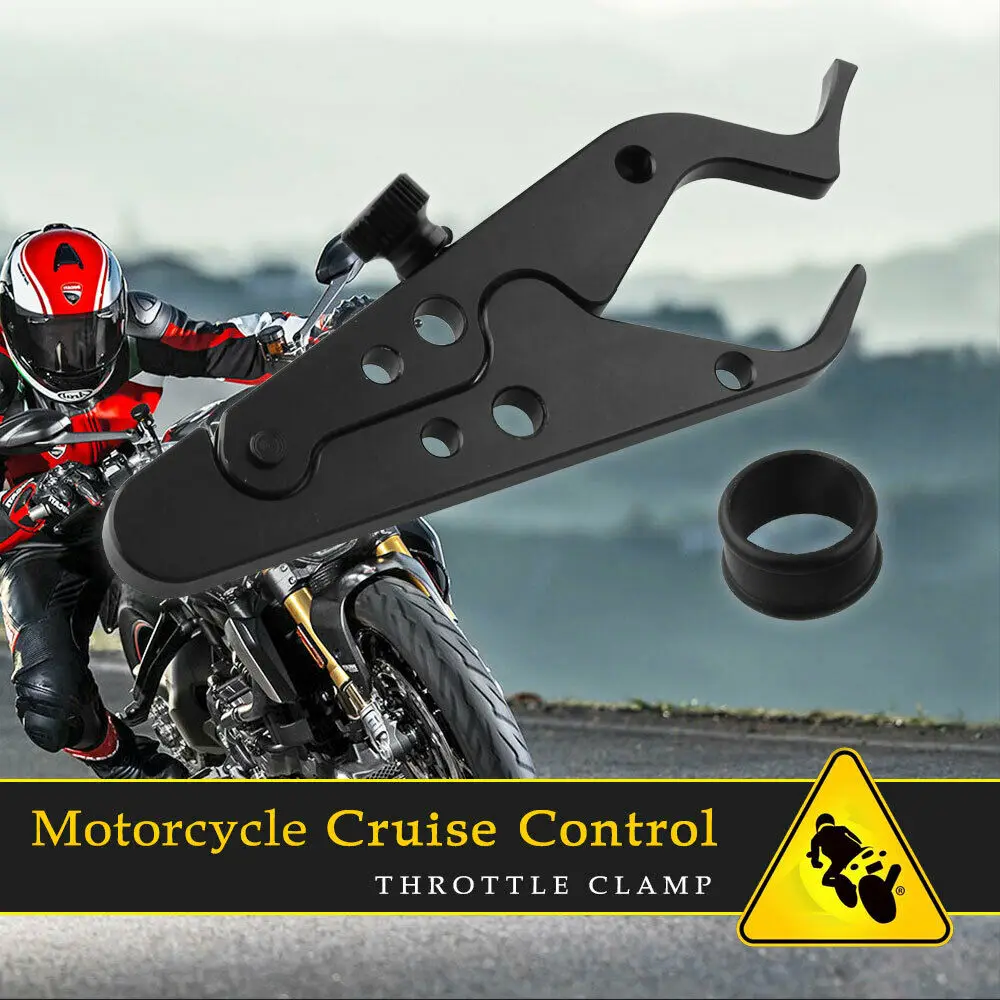 Universal CNC Motorcycle Cruise Control Throttle Lock Assist Retainer Relieve Stress Throttle Control System Grip Black
Universal CNC Motorcycle Cruise Control Throttle Lock Assist Retainer Relieve Stress Throttle Control System Grip Black