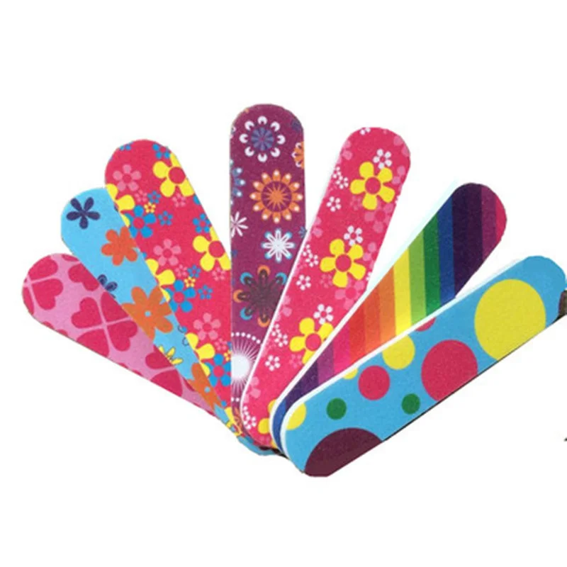 Newest 50pcs/lot Nail File Block Mini Nail Buffer Double-sided Printing Portable Pedicure Manicure Vijlen Nails Sandpaper File
Newest 50pcs/lot Nail File Block Mini Nail Buffer Double-sided Printing Portable Pedicure Manicure Vijlen Nails Sandpaper File