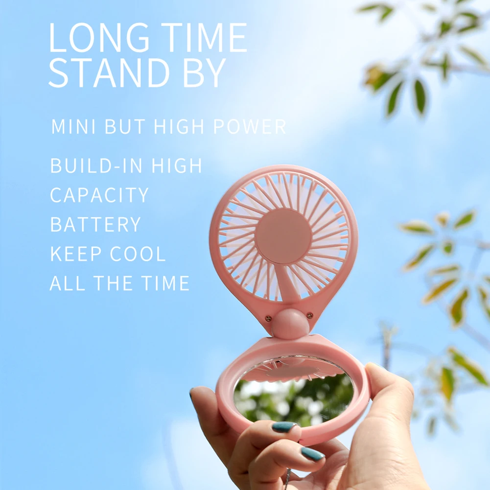 Beauty Mirror Fill Light Folding Makeup Mirror USB Rechargeable Mini Cute Fan Outdoor Portable Hanging Neck Fan Mirror Shipping
Beauty Mirror Fill Light Folding Makeup Mirror USB Rechargeable Mini Cute Fan Outdoor Portable Hanging Neck Fan Mirror Shipping