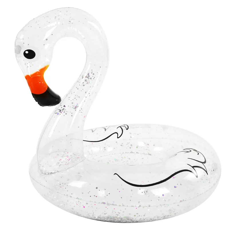 PVC Inflatable Swimming Ring Cartoon Transparent Duck Swim Ring Water Floating Seat Circle Pool Safety Aid For Adult 
PVC Inflatable Swimming Ring Cartoon Transparent Duck Swim Ring Water Floating Seat Circle Pool Safety Aid For Adult