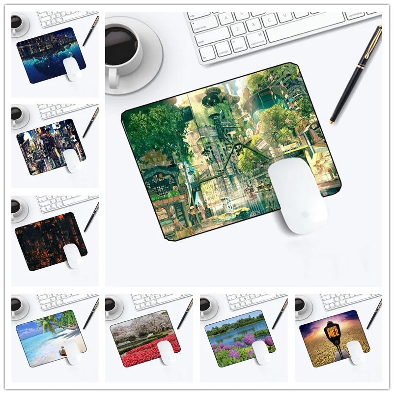 Yuzuoan beautiful scenery small mouse pad laptop player mouse pad pad gaming computer office home desk pad rubber mouse pad
Yuzuoan beautiful scenery small mouse pad laptop player mouse pad pad gaming computer office home desk pad rubber mouse pad