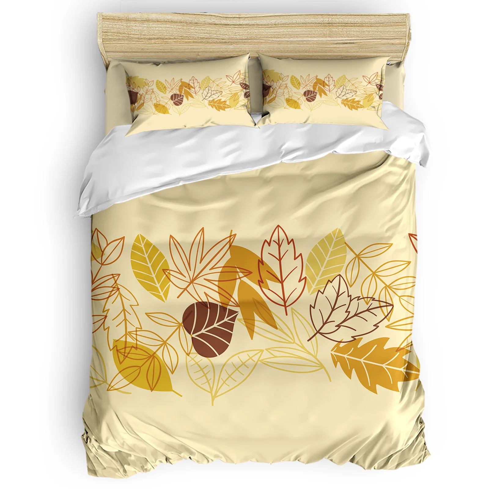 Autumn Maple Leaf Lines Bedding Set Bedroom Comforter Set Bed Sheet Pillowcase Duvet Cover Set
Autumn Maple Leaf Lines Bedding Set Bedroom Comforter Set Bed Sheet Pillowcase Duvet Cover Set