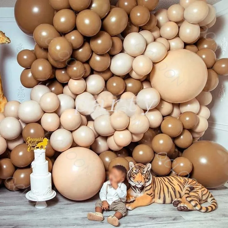 108Pcs Coffee Caramel Aprico Skin Balloons Wedding Birthday Arch Baby Shower Cinderella Party Suppl Decorations Supplies
108Pcs Coffee Caramel Aprico Skin Balloons Wedding Birthday Arch Baby Shower Cinderella Party Suppl Decorations Supplies