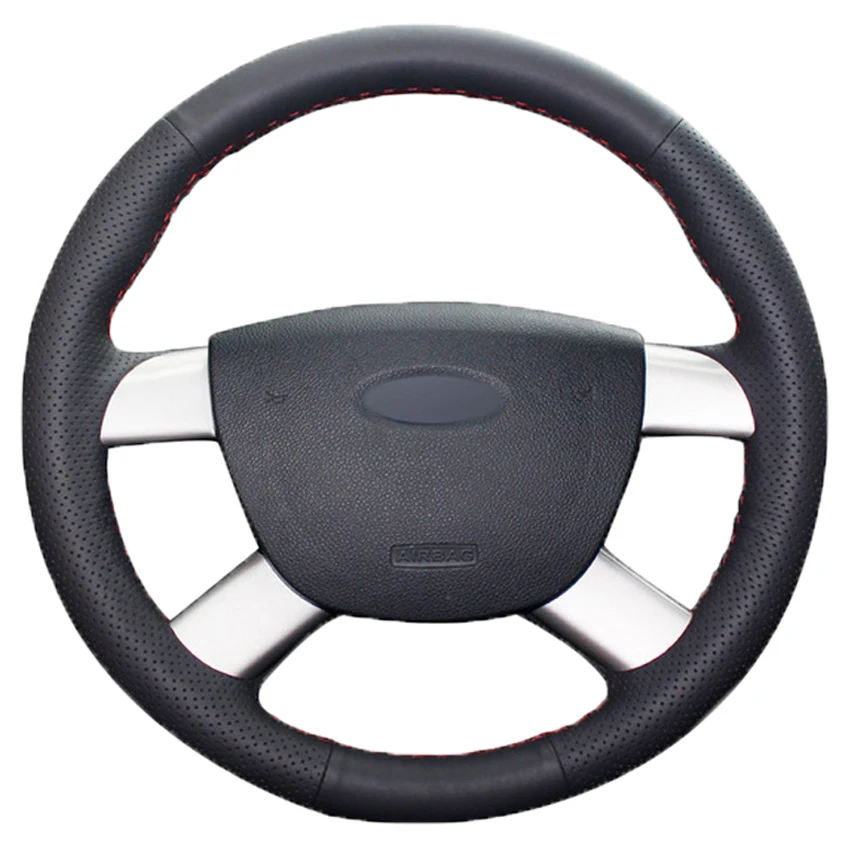 Black PU Faux Leather DIY Hand-stitched Car Steering Wheel Cover for Ford Kuga 2008-2011 Focus 2 2005-2011 C-MAX 2007-2010
Black PU Faux Leather DIY Hand-stitched Car Steering Wheel Cover for Ford Kuga 2008-2011 Focus 2 2005-2011 C-MAX 2007-2010