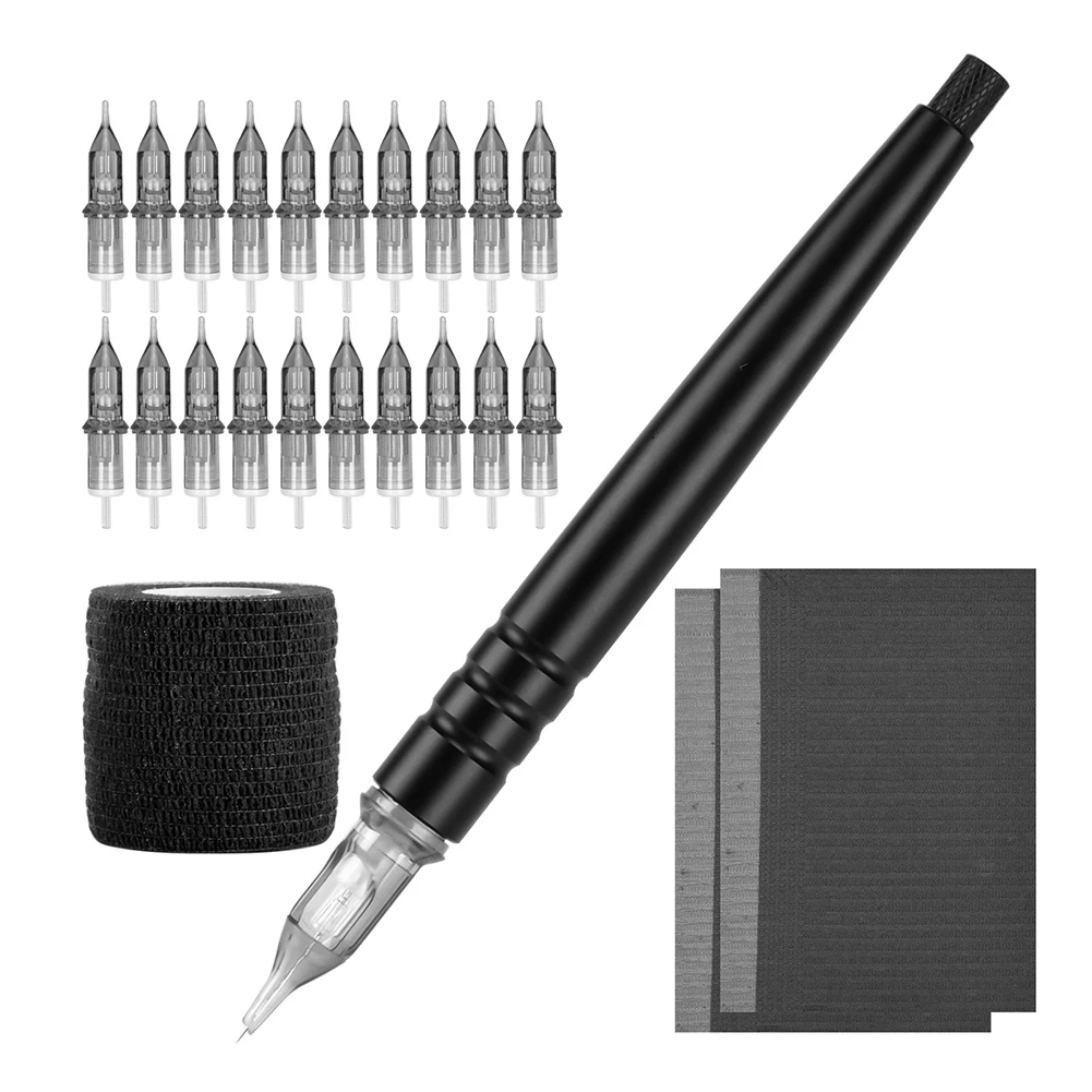 Тату-машинка из алюминиевого сплава с иглами для картриджей
Тату-машинка из алюминиевого сплава с иглами для картриджей