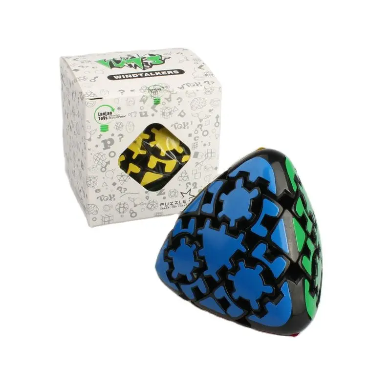 LANLAN Gear Rice Dumpling Magic IQ Cube Magic Cube Professional Speed Cubes Adults Kids Christmas Gifts with Bracket - 80mm
LANLAN Gear Rice Dumpling Magic IQ Cube Magic Cube Professional Speed Cubes Adults Kids Christmas Gifts with Bracket - 80mm