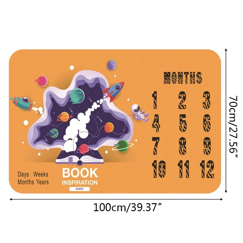 Baby Monthly Record Growth Milestone Blanket Newborn Soft Swaddle Wrap Photography Props Creative Background Backdrop Cloth
Baby Monthly Record Growth Milestone Blanket Newborn Soft Swaddle Wrap Photography Props Creative Background Backdrop Cloth