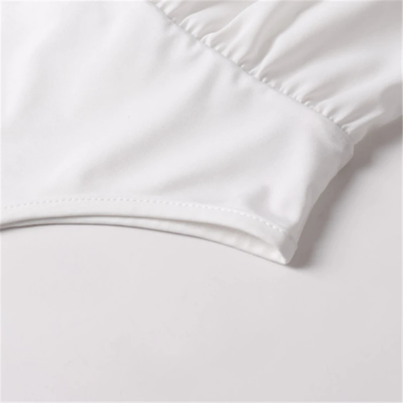 Vogue Women Long Sleeve Bodysuits Solid White Deep V neck Sexy Bodysuit Rompers Clubwear Fashion Trousers High Street Playsuit 
Vogue Women Long Sleeve Bodysuits Solid White Deep V neck Sexy Bodysuit Rompers Clubwear Fashion Trousers High Street Playsuit