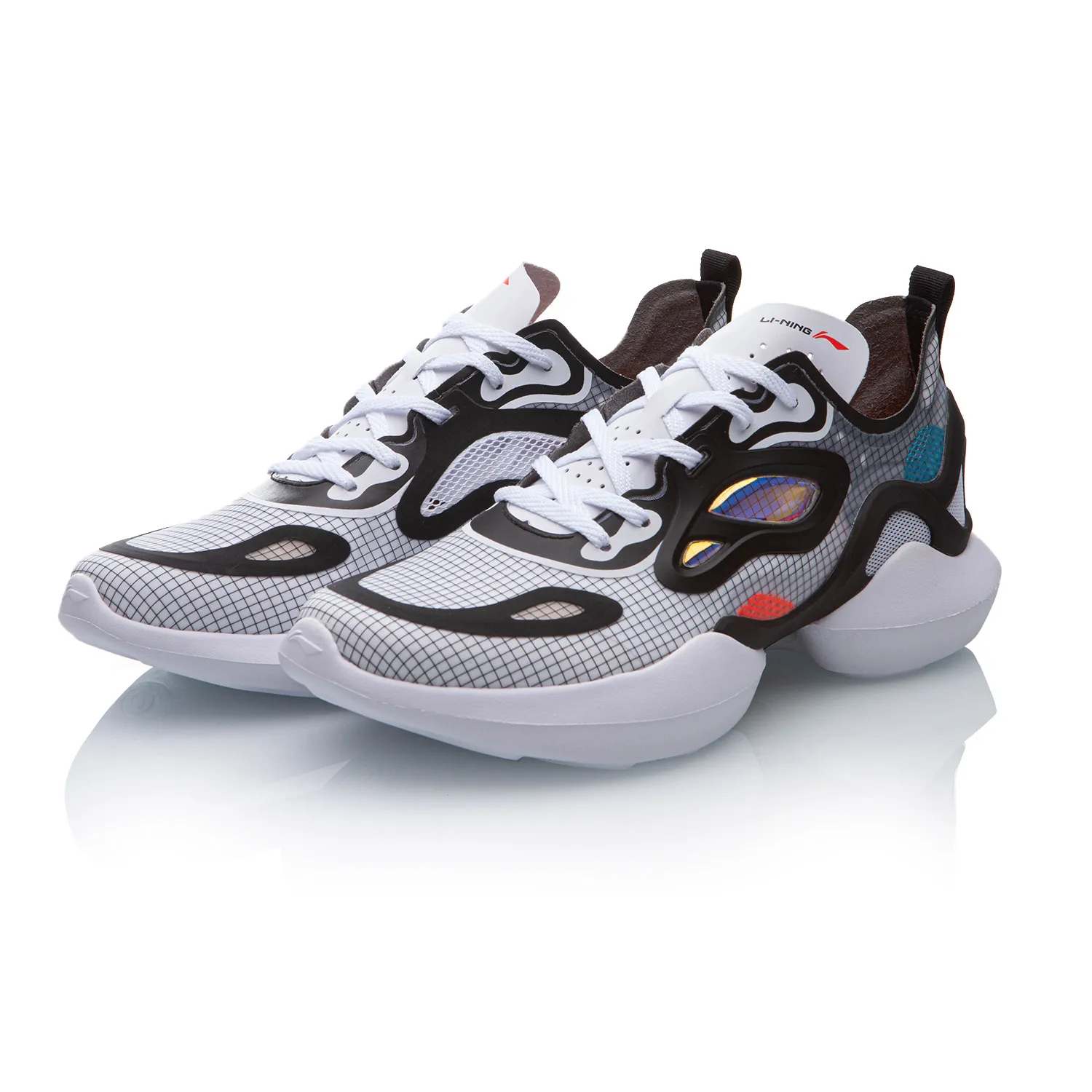 (Распродажа) мужские стильные кроссовки Li-Ning легкие дышащие Спортивные AGLQ023 |