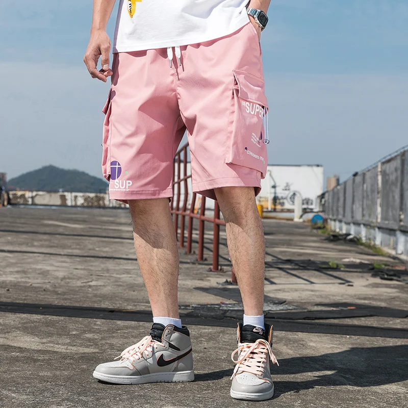 Men Straight Shorts Summer New Men's Outdoor Solid Color Cargo Shorts Male Casual Knee Length Shorts
Men Straight Shorts Summer New Men's Outdoor Solid Color Cargo Shorts Male Casual Knee Length Shorts