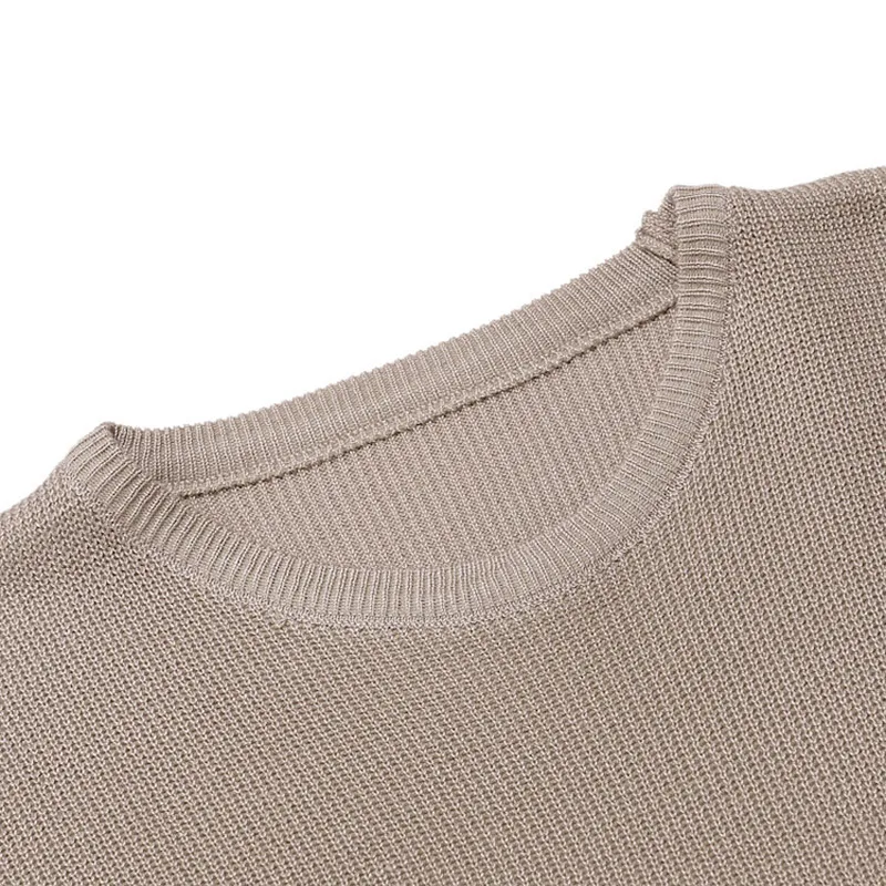 Casual Men's Sweater O-Neck Contrast Color Slim Fit Knittwear 2020 Spring Mens Sweaters Pullovers Pullover Men Pull Homme
Casual Men's Sweater O-Neck Contrast Color Slim Fit Knittwear 2020 Spring Mens Sweaters Pullovers Pullover Men Pull Homme