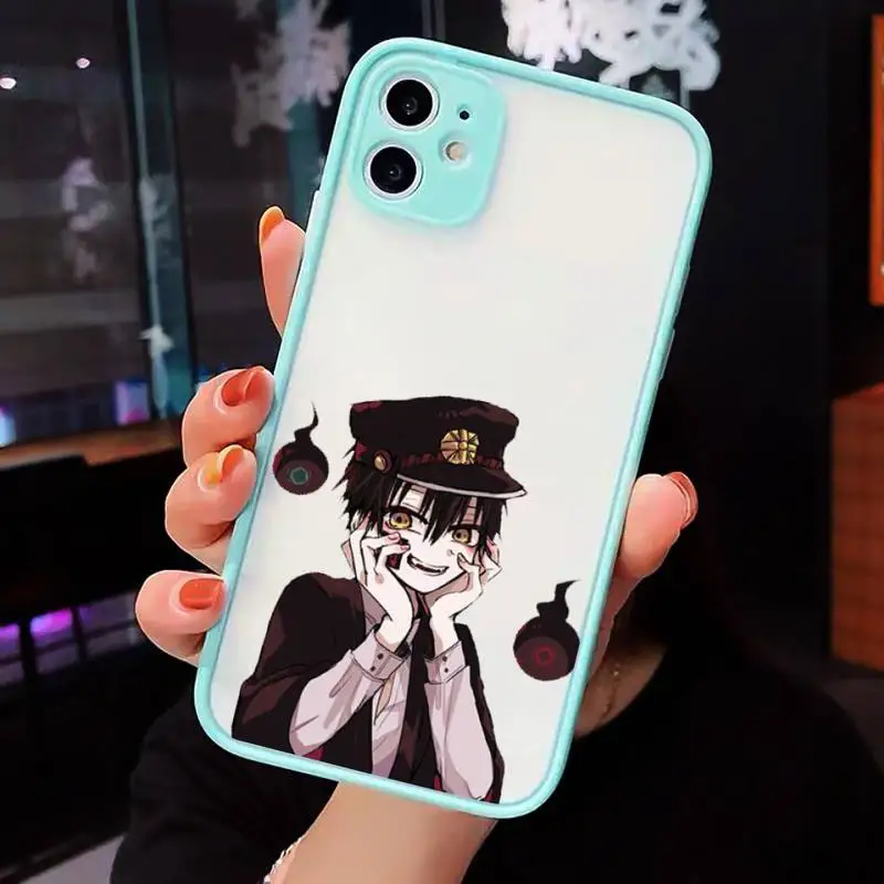 Jibaku Shounen Hanako kun anime Phone Case For iPhone 12 11 Mini Pro XR XS Max 7 8 Plus X Matte transparent blue Back Cover
Jibaku Shounen Hanako kun anime Phone Case For iPhone 12 11 Mini Pro XR XS Max 7 8 Plus X Matte transparent blue Back Cover