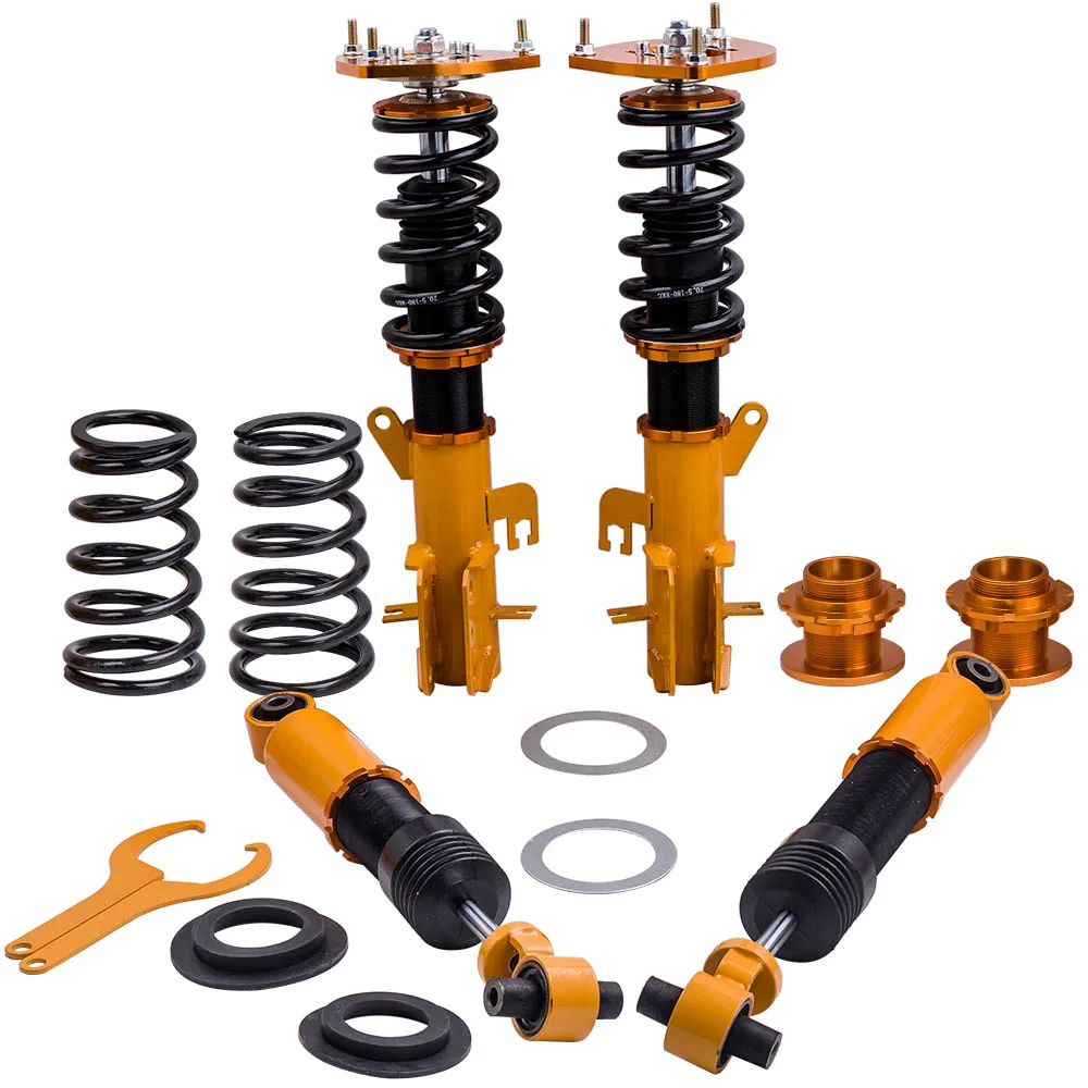 Adjustable Height Coilovers Kits for Nissan Sentra B16 2007-2012 Shock Absorber Struts
Adjustable Height Coilovers Kits for Nissan Sentra B16 2007-2012 Shock Absorber Struts