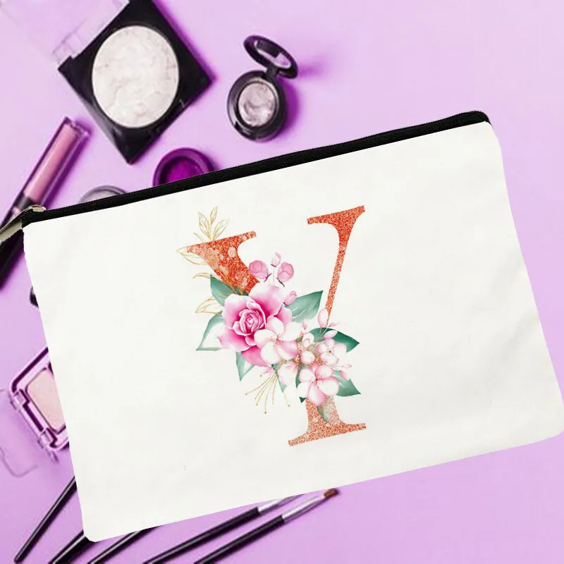 Women Rose Gold Letter Y Printed Make up bag Fashion Women Cosmetics Organizer Bag for Travel Colorful Storage Bag for Lady Bag
Women Rose Gold Letter Y Printed Make up bag Fashion Women Cosmetics Organizer Bag for Travel Colorful Storage Bag for Lady Bag