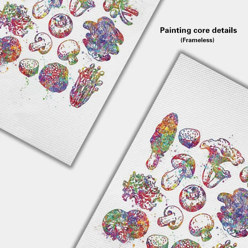 No Frame Canvas Painting Mushrooms Poster and Print Wall Art Picture for Living Room Home Decoration 
No Frame Canvas Painting Mushrooms Poster and Print Wall Art Picture for Living Room Home Decoration
