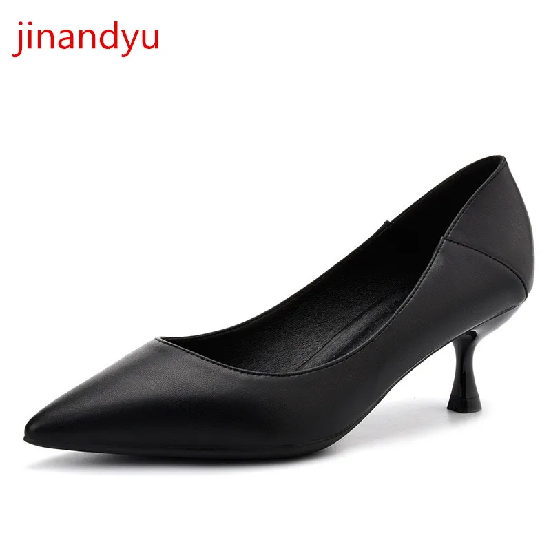 High Heels Leather Dress Women Pumps Pointed Toe Fashion Beige Black Heels Slip on Office Shoes for Women Heels Zapatos Femenino
High Heels Leather Dress Women Pumps Pointed Toe Fashion Beige Black Heels Slip on Office Shoes for Women Heels Zapatos Femenino