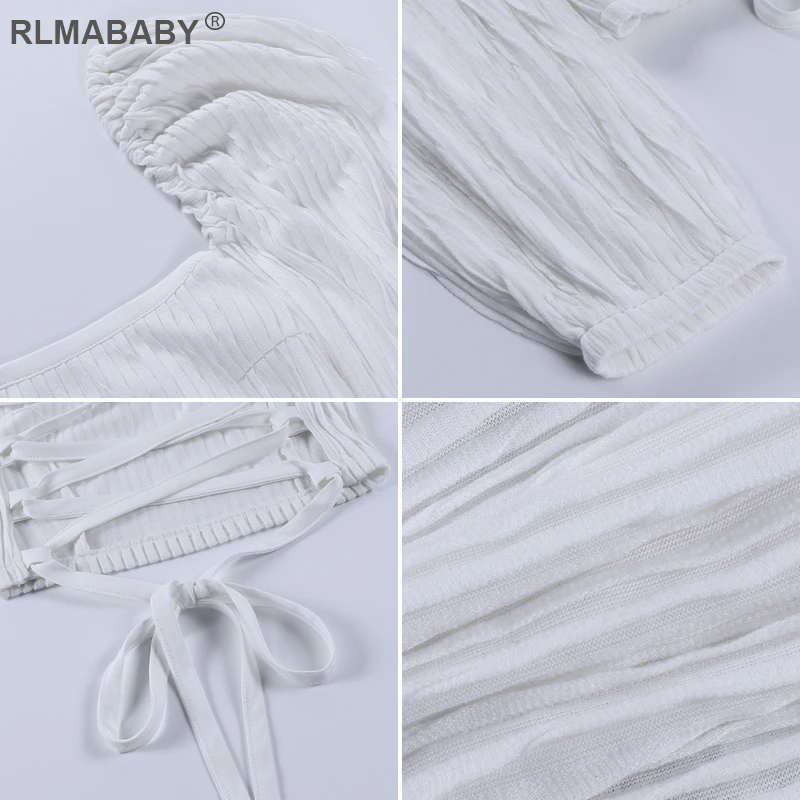 Spring Summer Women Square Collar Puff Sleeve Cropped Tshirt Sexy Back Lace Up Elegant Short Top Casual White Bandage Bow Tshirt
Spring Summer Women Square Collar Puff Sleeve Cropped Tshirt Sexy Back Lace Up Elegant Short Top Casual White Bandage Bow Tshirt