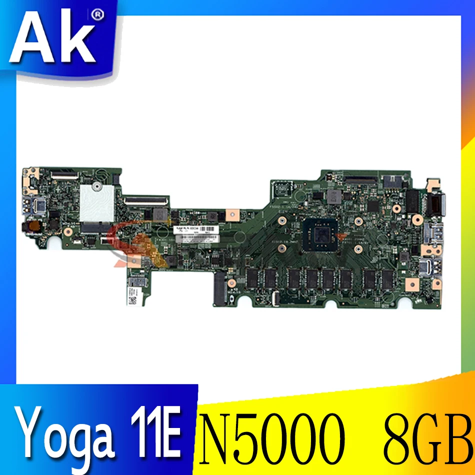 FRU: 02DC248 02DD466 02DC247 For Lenovo Thinkpad Yoga 11E 5th Gen Laptop motherboard 448.0DA05.001M 17833-1M With N5000 8GB-RAM
FRU: 02DC248 02DD466 02DC247 For Lenovo Thinkpad Yoga 11E 5th Gen Laptop motherboard 448.0DA05.001M 17833-1M With N5000 8GB-RAM
