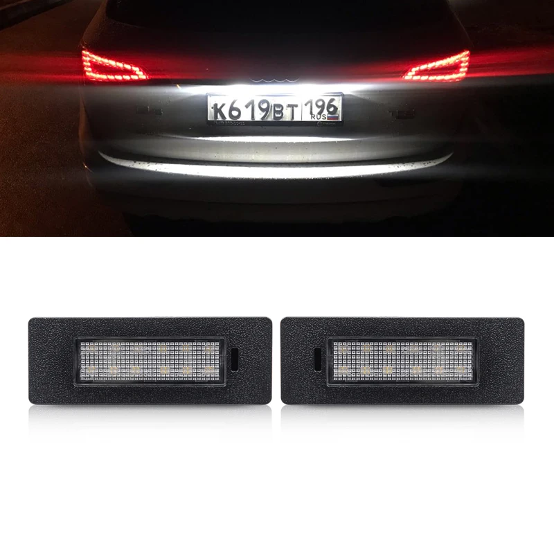 2x Error Free White Led License Plate Lights For Audi A5 S5 Q5 Q2 2016 2017 2018 2019 Auto Tail Lamps
2x Error Free White Led License Plate Lights For Audi A5 S5 Q5 Q2 2016 2017 2018 2019 Auto Tail Lamps