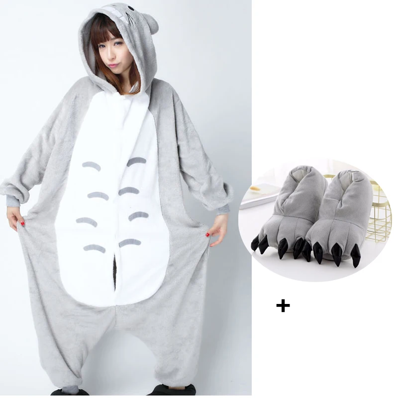 XXL Size Totoro Onesie Kigurumi For Women Adult Pajamas Men with Slipper Nightsuit jumpsuit pijama Cartoon For Halloween Cosplay
XXL Size Totoro Onesie Kigurumi For Women Adult Pajamas Men with Slipper Nightsuit jumpsuit pijama Cartoon For Halloween Cosplay