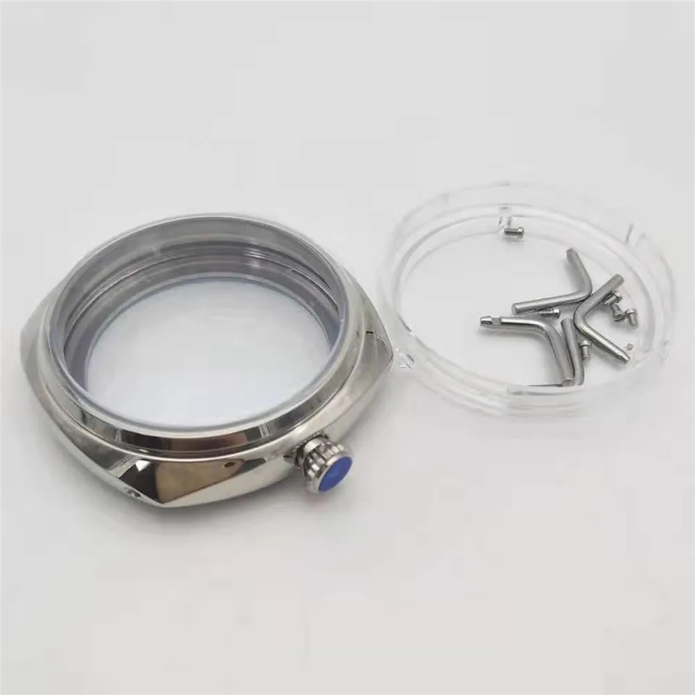 45mm 316L Stainless Steel Polished Watch Case for ETA 6497 6498 For ST36 High Quality Without Crown Watch Movement Accessories
45mm 316L Stainless Steel Polished Watch Case for ETA 6497 6498 For ST36 High Quality Without Crown Watch Movement Accessories