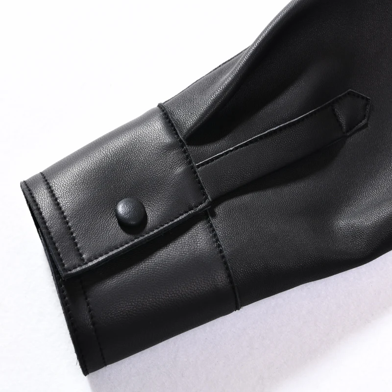 Genuine Leather Shirt Women Loose Style Jackets Fashion High Street Female Real Sheepskin Jacket Shirt Style Coat
Genuine Leather Shirt Women Loose Style Jackets Fashion High Street Female Real Sheepskin Jacket Shirt Style Coat