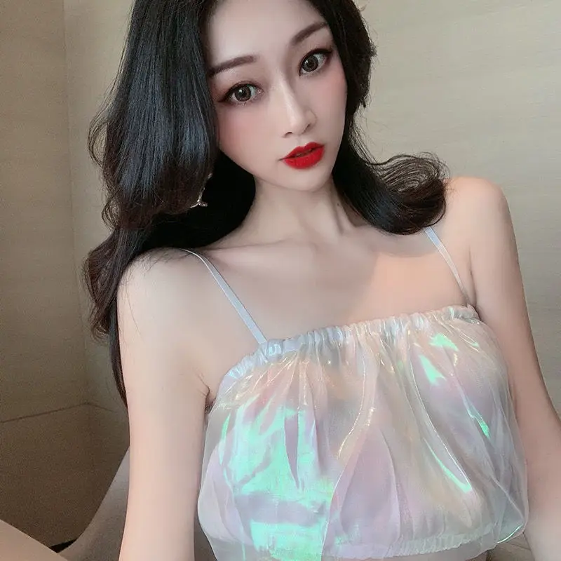 Summer Tank Top Women Super Fairy Sexy Short Suspender Vest Suitable For Outer And Inner WearFashionable And Beautiful Top
Summer Tank Top Women Super Fairy Sexy Short Suspender Vest Suitable For Outer And Inner WearFashionable And Beautiful Top