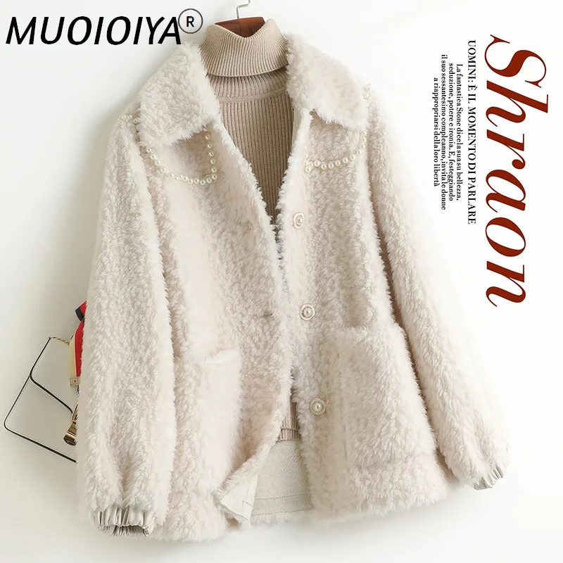 Женское короткое элегантное пальто из овчины, осенне-зимняя куртка из 2022 натуральной шерсти, женское меховое пальто Gxy816, 100%
Женское короткое элегантное пальто из овчины, осенне-зимняя куртка из 2022 натуральной шерсти, женское меховое пальто Gxy816, 100%